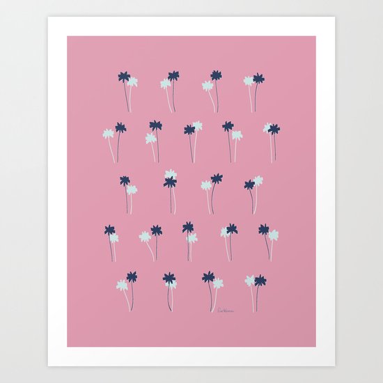 PALM TREE FUERTELOCURA Art Print