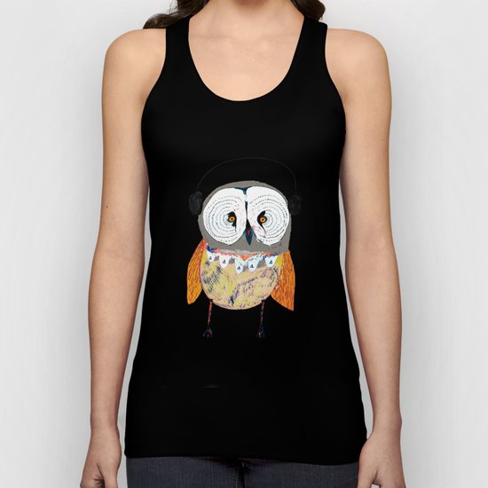 Owl Unisex Tank Top