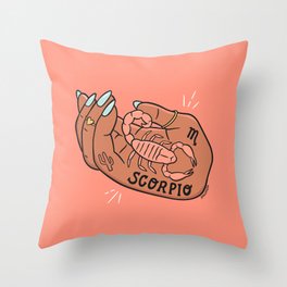 SCORPIO Throw Pillow