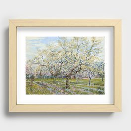 The White Orchard by Vincent van Gogh Recessed Framed Print