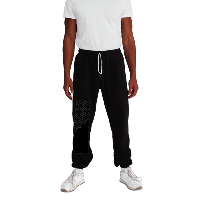 PATTERN ART (BLACK-WHITE) Sweatpants