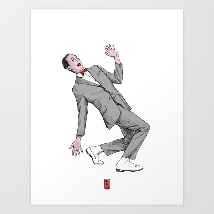 Pee Wee Herman #2 Art Print