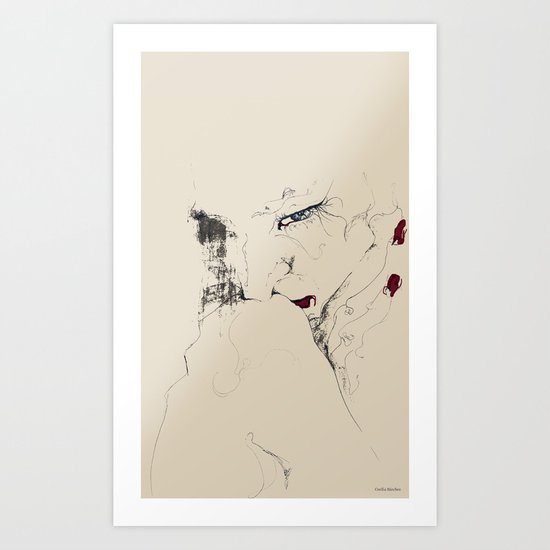 hug Art Print