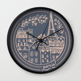 Paris! Wall Clock