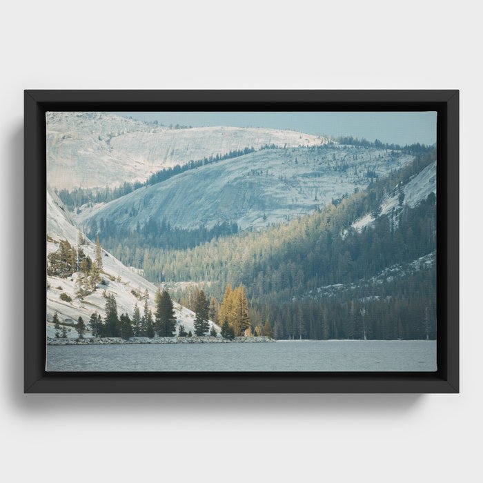 Tenya Lake in Yosemite National Park Framed Canvas