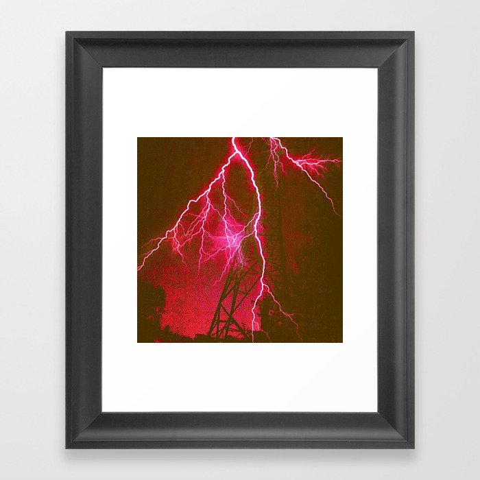 Electric Framed Art Print