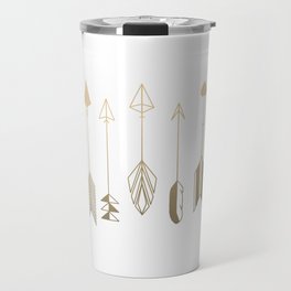 Be Brave Little Arrow (gold) Travel Mug