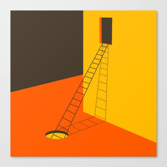 Explore Canvas Print