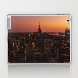 New York City Manhattan skyline Laptop Skin