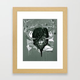 Antlers  Framed Art Print