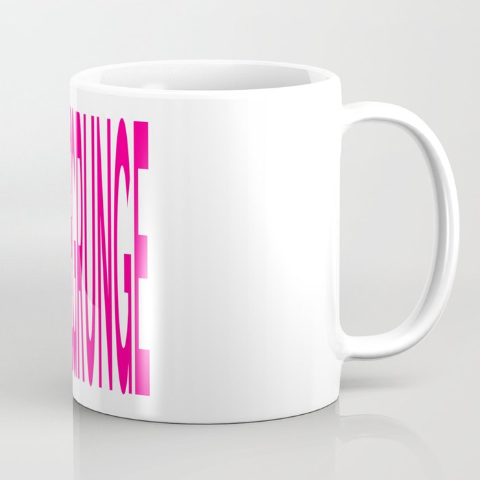 bubblegrunge pink Coffee Mug