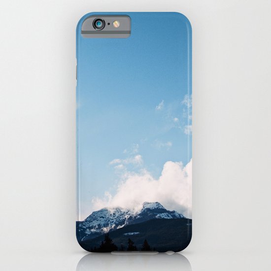 Clouds over the Mountains iPhone & iPod Case