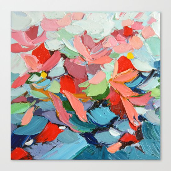 Winter's Bouquet Canvas Print