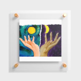 Sun & Moon Floating Acrylic Print