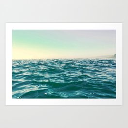 Weightless Ocean Art Print
