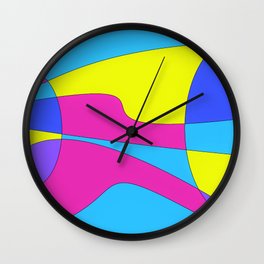 Colors in Sound Neon Wall Clock