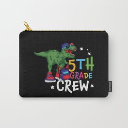 5th Grade Crew Student Dinosaur Carry-All Pouch