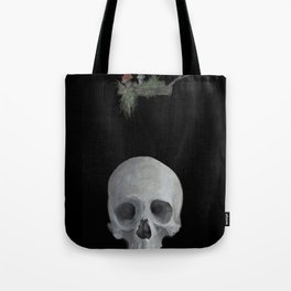 Skull and moss Tote Bag