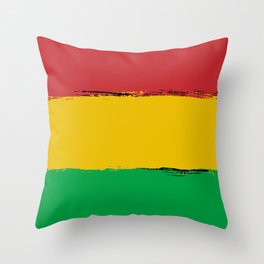 Rastafari Throw Pillow