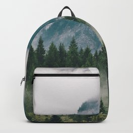 Vancouver Fog Backpack | Pacific, Mountains, Photo, Northwest, Bc, Westcoast, Nature, Tofino, Landscape, Vancouver 