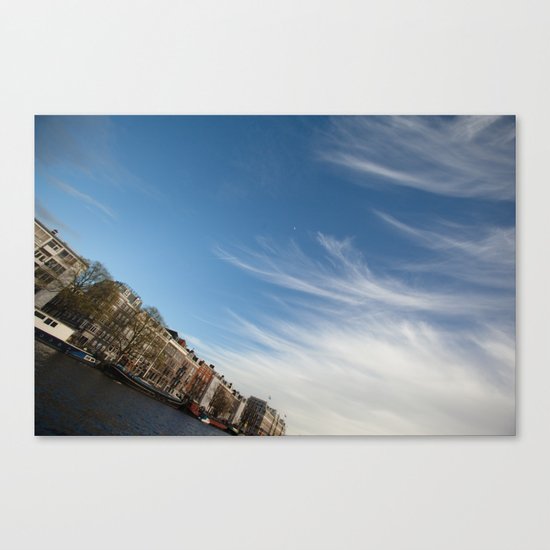 Feathery Clouds Canvas Print