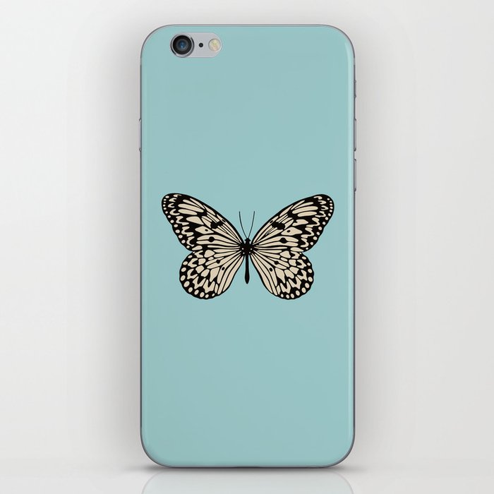 Paper Kite Moth (Idea Leuconoe) iPhone Skin