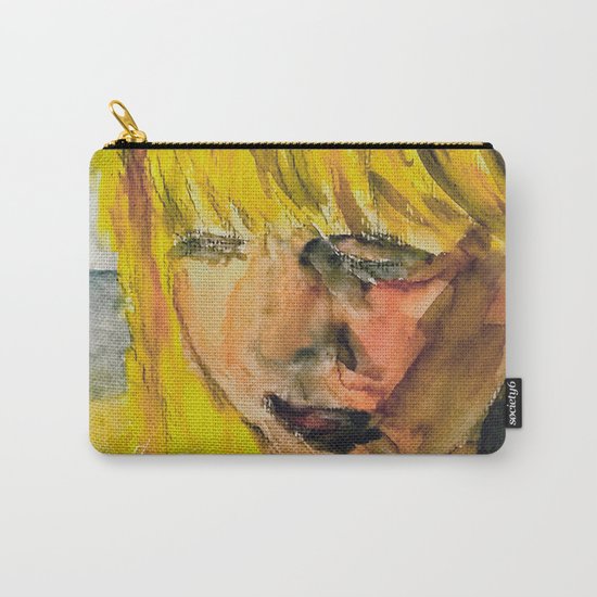 Girl on the beach Carry-All Pouch