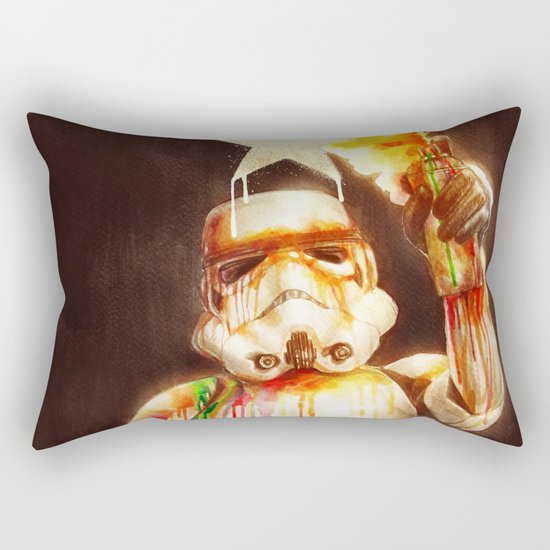 Star Wall II Rectangular Pillow