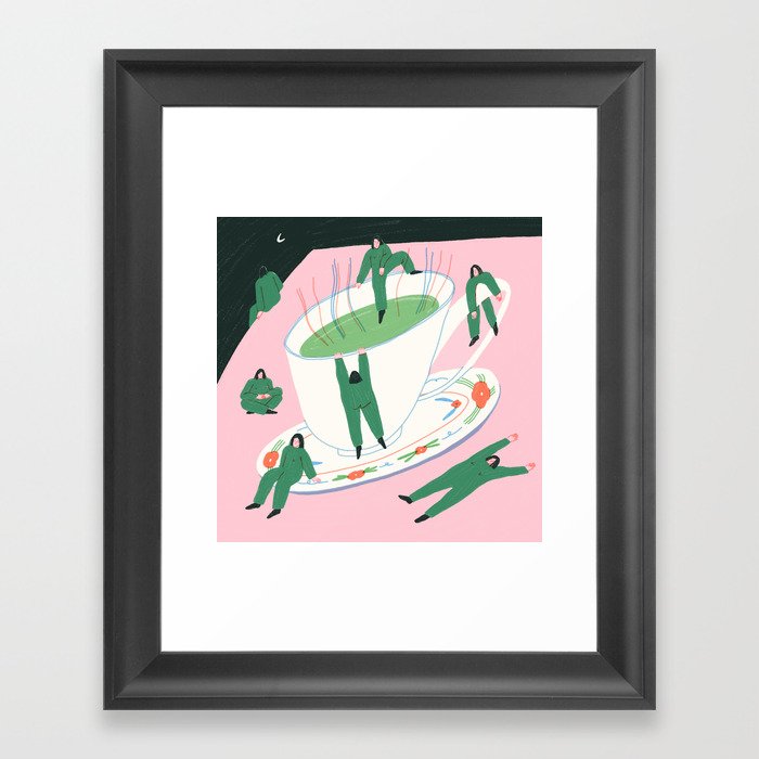 Life Is Weird Framed Art Print