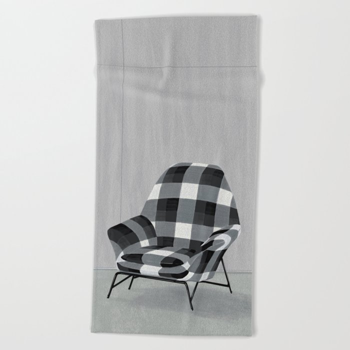 Buffalo Chair Beach Towel By Sonjasa Society6 Buffalo Chair Beach Towel