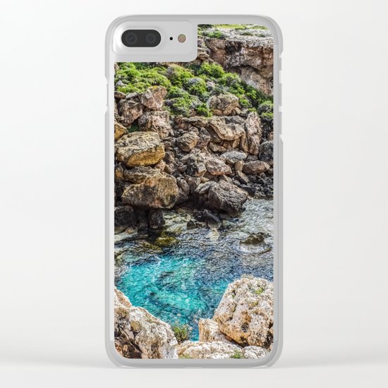 Crumble, Splash Clear iPhone Case