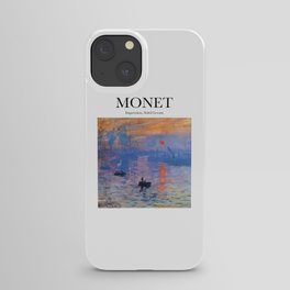 Monet - Impression, Soleil Levant iPhone Case