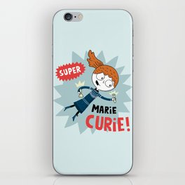 Super Marie Curie iPhone Skin