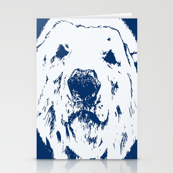 Frank the Polar bear Stationery Cards