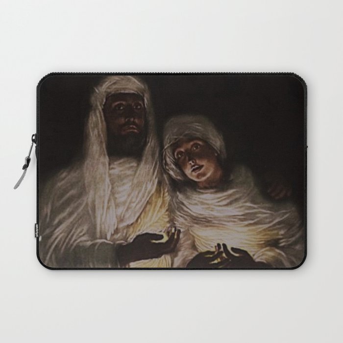 The Apparition renaissence portrat painting Laptop Sleeve