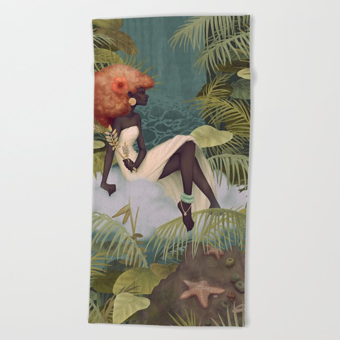 Tranquil Reflections Beach Towel
