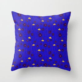 Dorothy's Poppies Throw Pillow