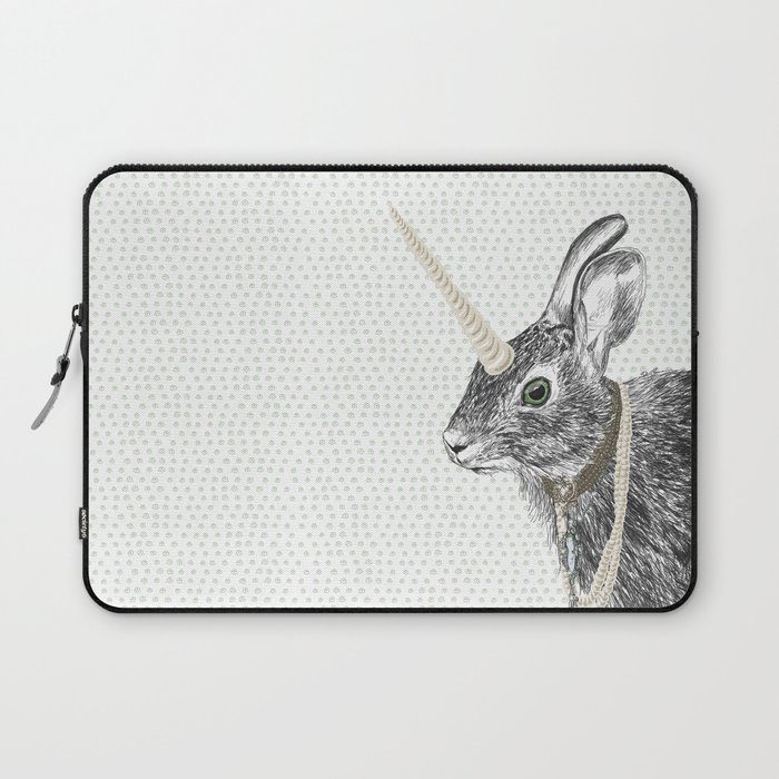uni-hare All animals are magical Laptop Sleeve