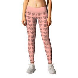 not today satan I Leggings | Heart, Sarcasm, Curated, Shine, Funny, Quote, Pop Art, Girl, Graphicdesign, Girly 