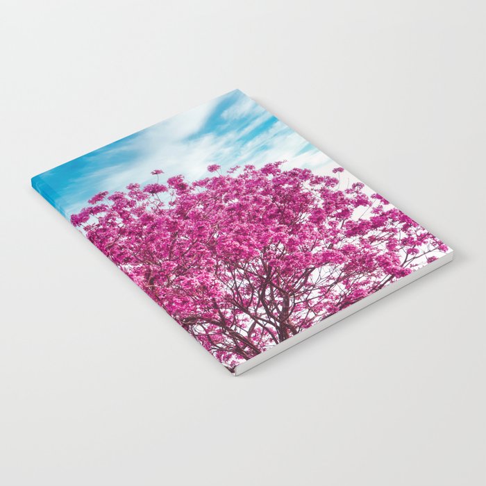 Handroanthus Tree - Pink Flowers #1 Notebook