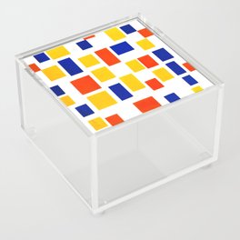 Piet Mondrian (Dutch, 1872-1944) - Title: Composition with Color Planes 1 - Date: 1917 - Style: De Stijl (Neoplasticism) - Genre: Abstract, Geometric Abstraction - Medium: Gouache on paper - Digitally Enhanced Version (2000 dpi) - Acrylic Box