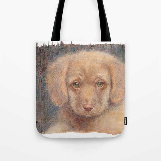 Retriever puppy Tote Bag