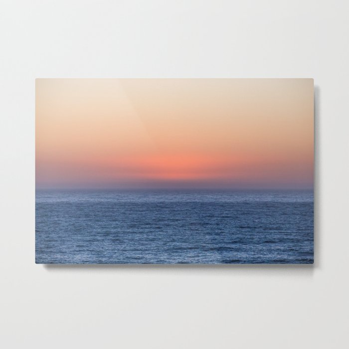 Gradient Sunset Metal Print