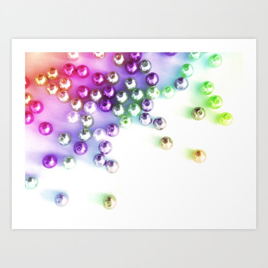 Pearls Art Print