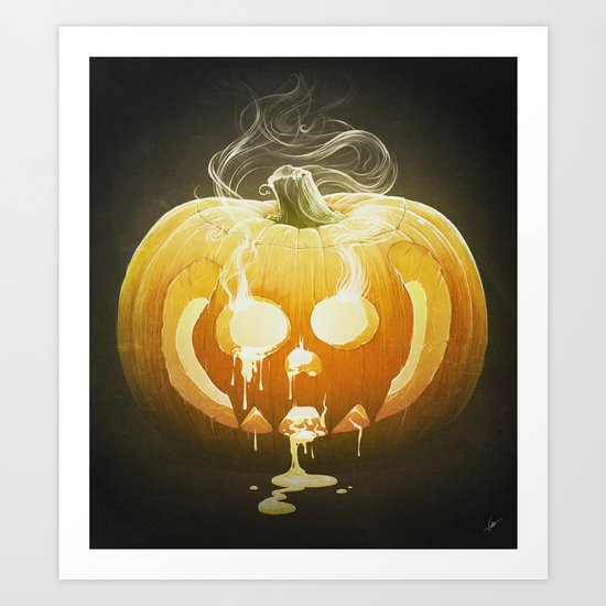 Pumpkin II. Art Print