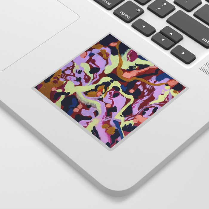 Candy Slide Abstract Sticker