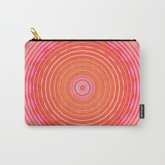 Mandala orange pink Carry-All Pouch