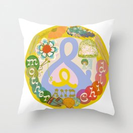 mother & child Throw Pillow