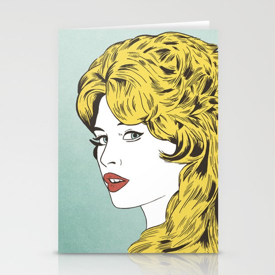 Blonde Bombshell Stationery Cards