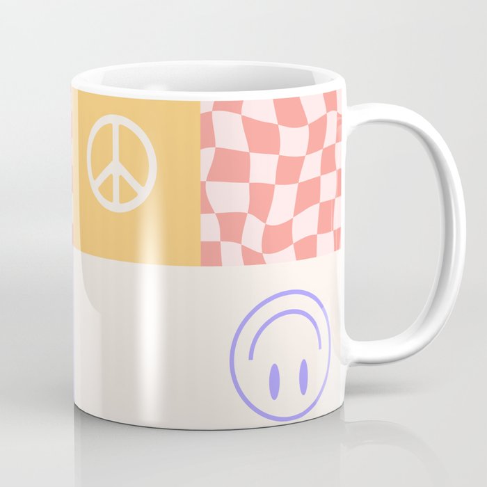 Quilt Pattern - Peace Coffee Mug